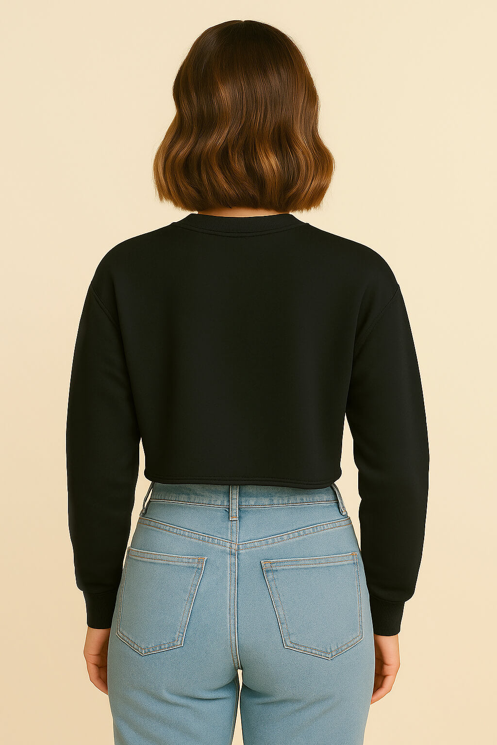Good Girl Premium Crop Sweatshirt
