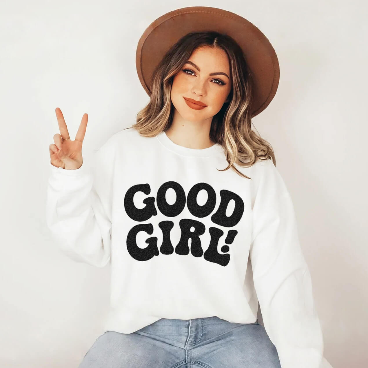 Good Girl Sweatshirt - Dogloverclothing.com
