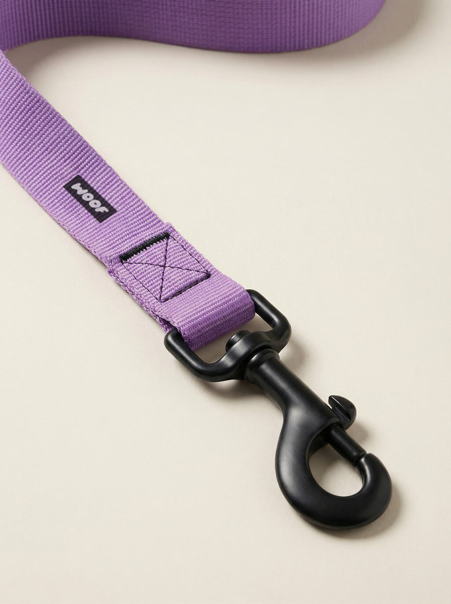 Buckle detail on the lavender dog collar from WOOF