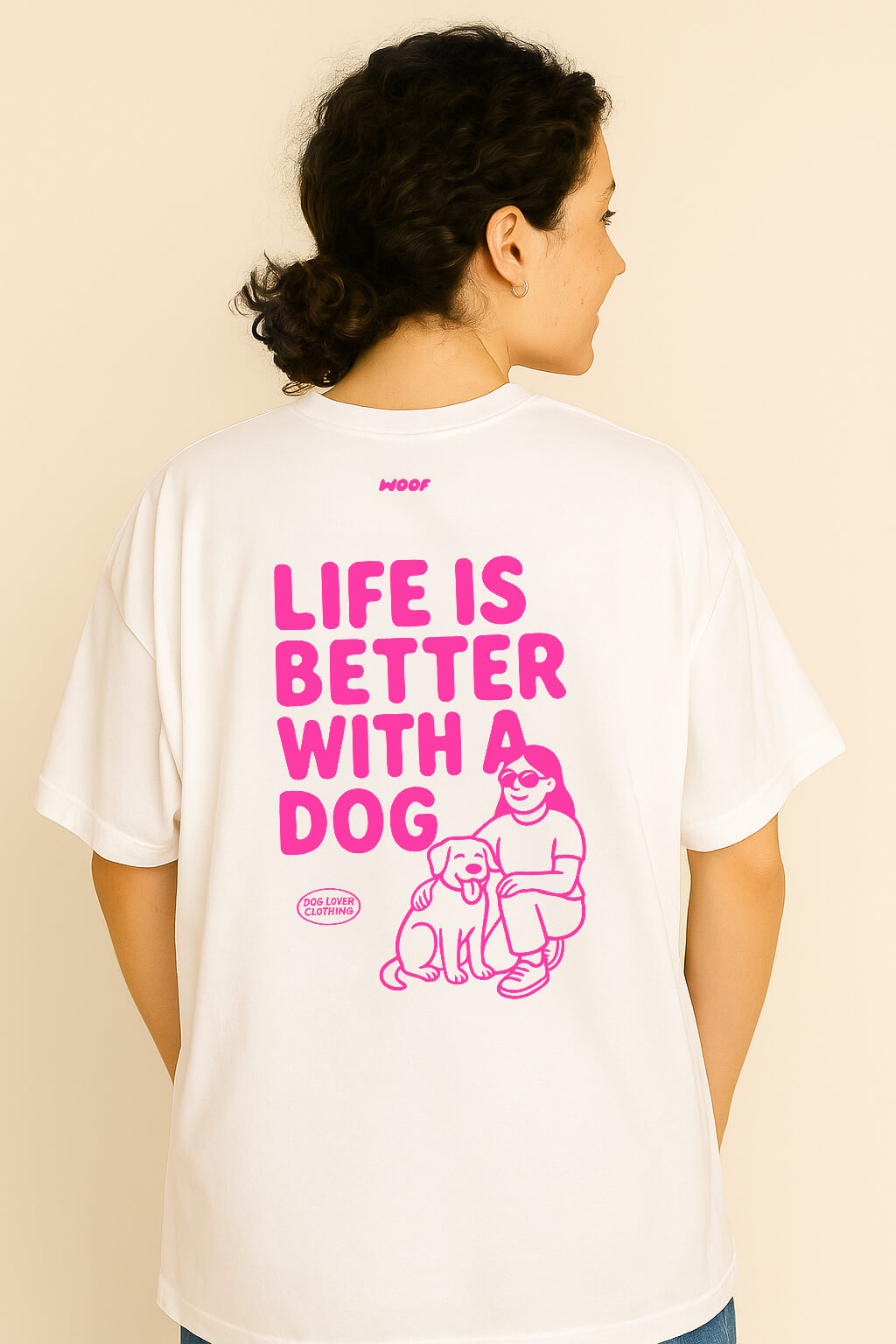 Soft Life is Better with a Dog T-Shirt