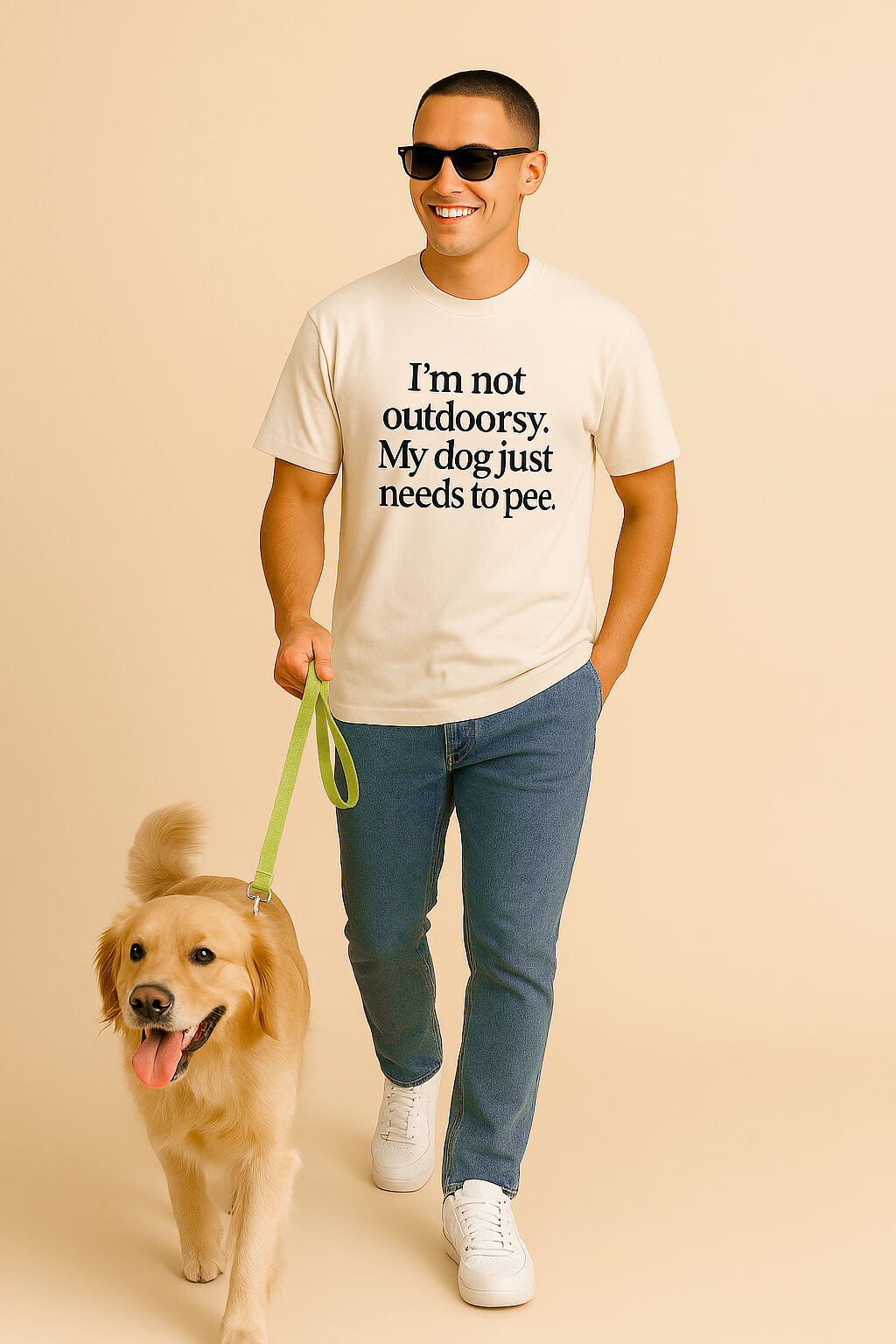 Funny Dog Outdoor Unisex T-Shirt