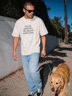 Funny Dog Heavyweight Unisex T-Shirt