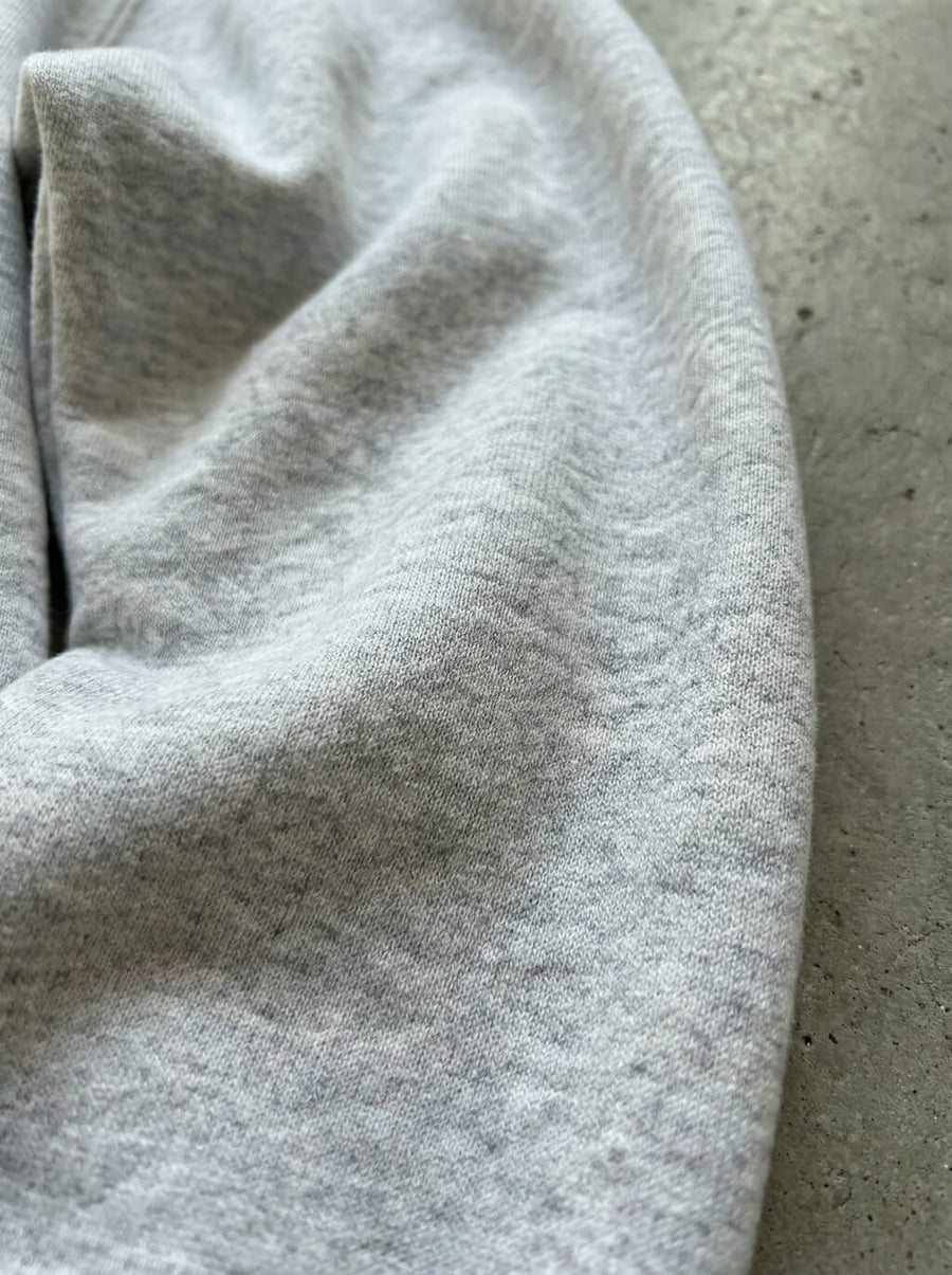 Close up of the corgi artwork on the Pawsitive Vibes Sweatshirt from WOOF