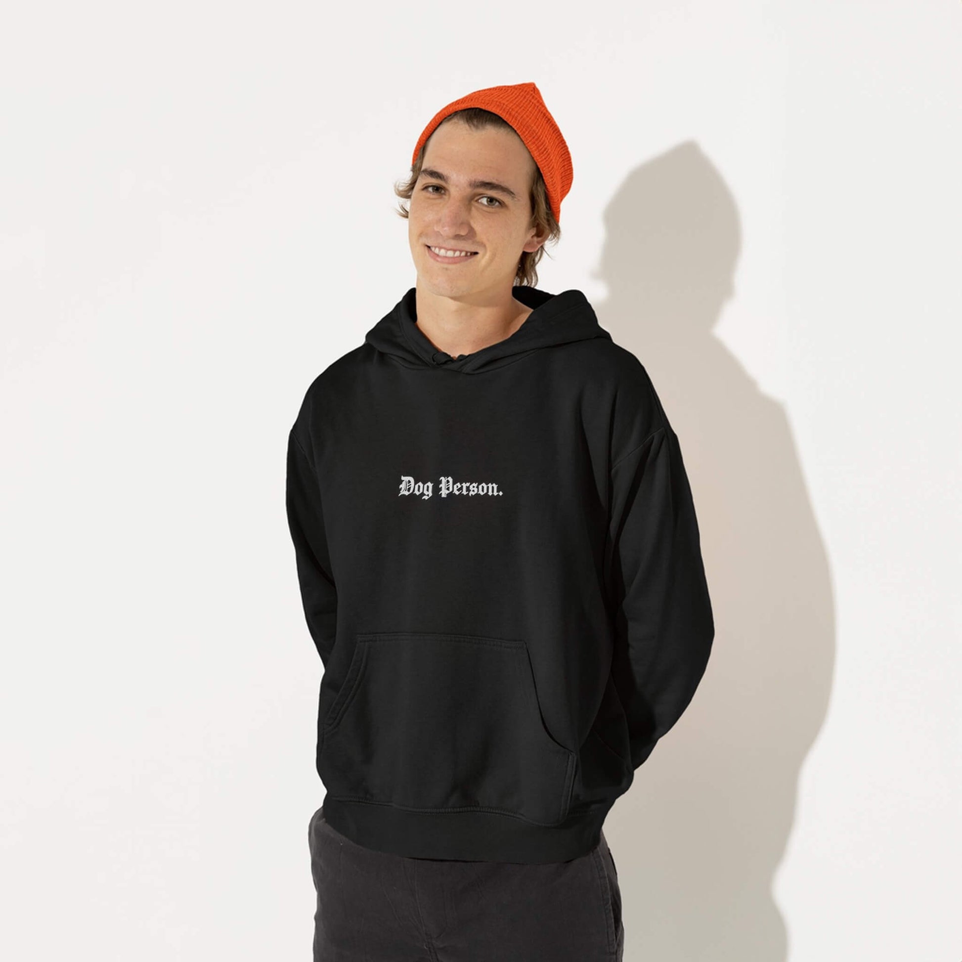 Dog Person Embroidered Unisex Hoodie - Dogloverclothing.com