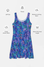 Sapphire Corgi Collage Skater Dress - Dogloverclothing.com