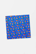Tropical Corgi Paradise Pet Bandana Blue.