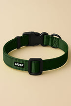 Deep Green Dog Collar & Leash Set - WOOF