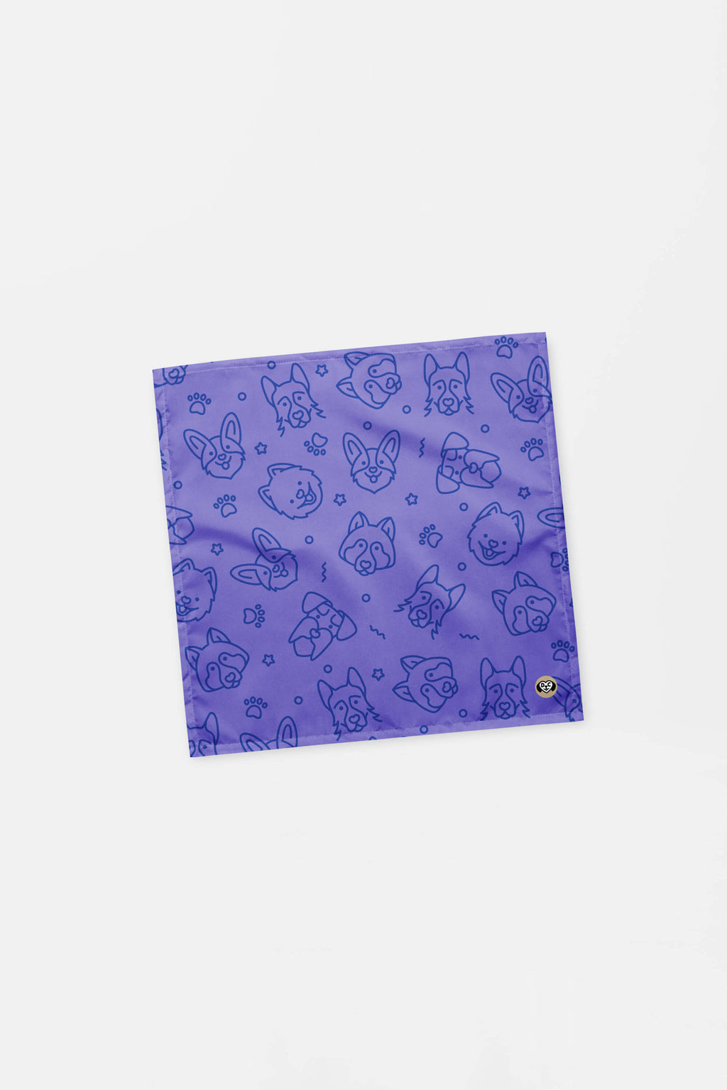 Lavender Dog Art Pet Bandana - Dogloverclothing.com