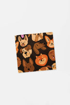 Chocolate Furry Friends Pet Bandana.