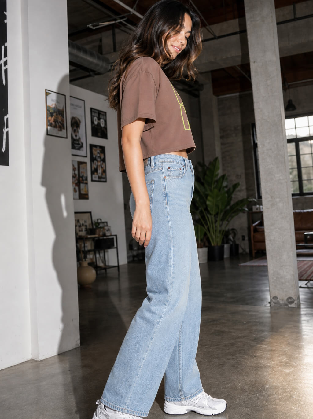 Oversized Dog Mom Crop Top