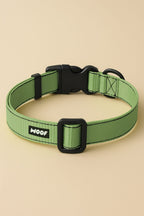 Forest Green Dog Collar & Leash Set - WOOF