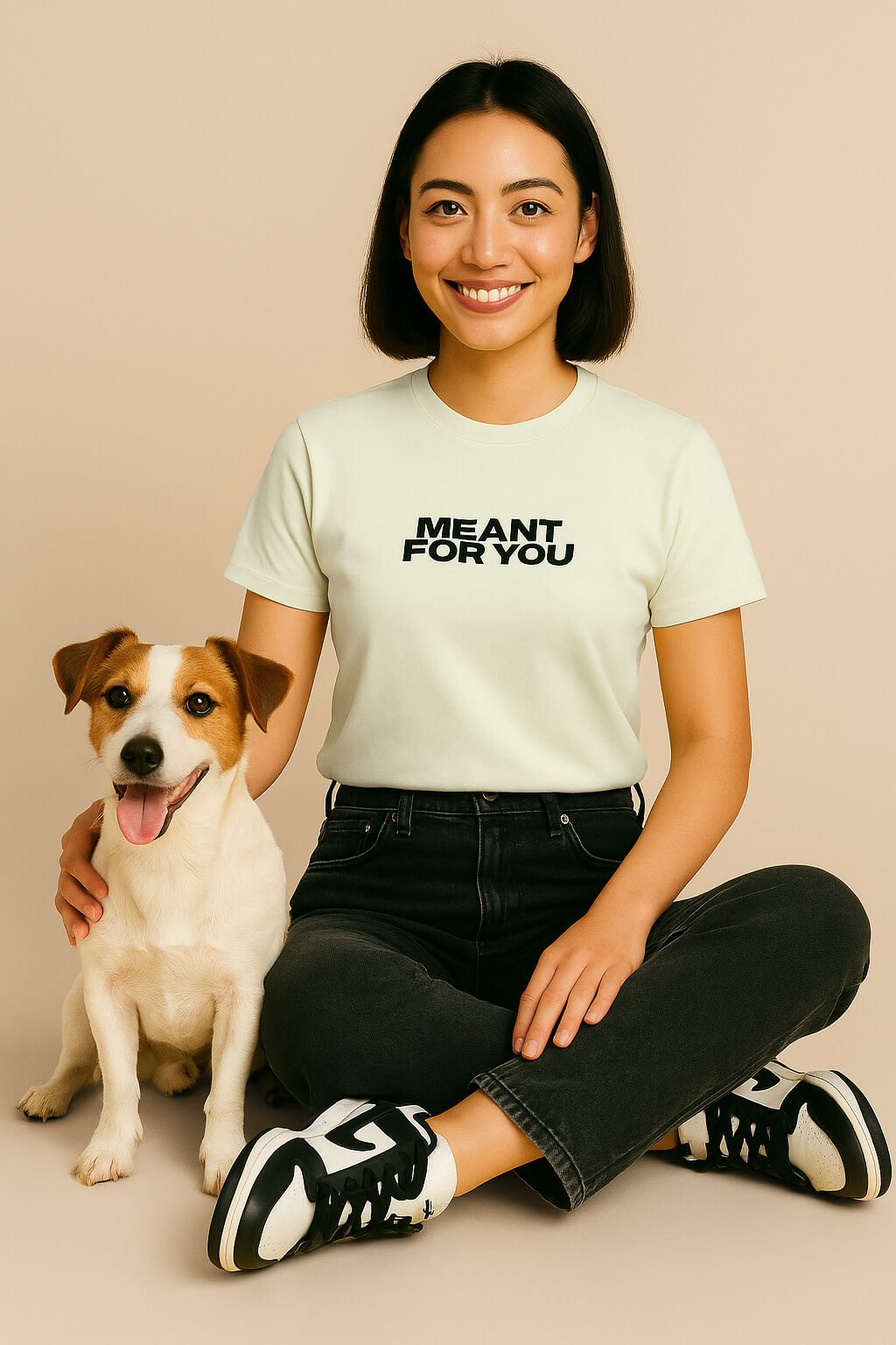 Funny This Is Meant For You Unisex Dog T-Shirt.