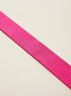 Neon Pink Dog Collar & Leash Set