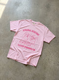 Pink Personal Assistant heavyweight T-Shirt from WOOF, front view
