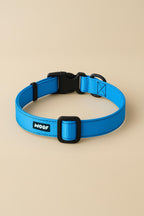 Sky Blue Dog Collar & Leash Set - WOOF