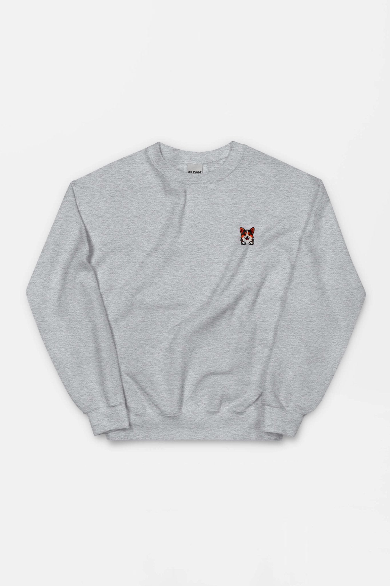 Premium Tricolor Corgi Pocket Pal Sweatshirt - Dogloverclothing.com