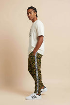 Camo Wide-Leg Unisex Paw Print Joggers