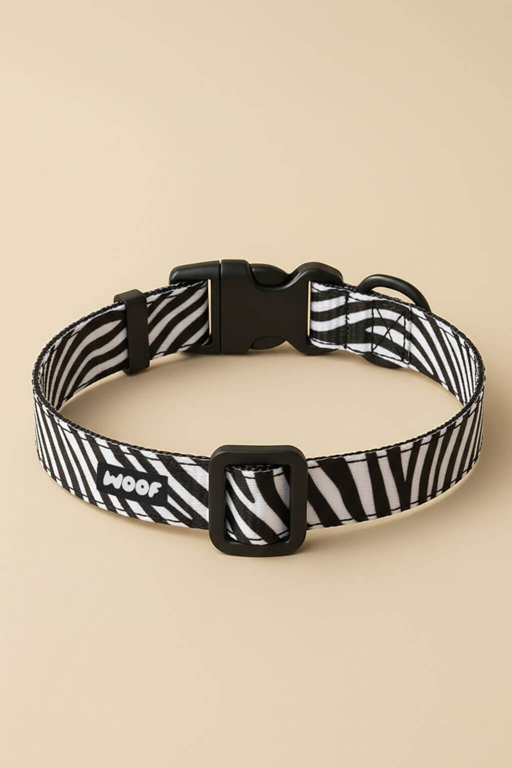 Zebra Dog Collar & Leash Set