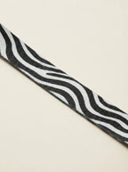 Zebra Pattern Dog Collar & Leash Set