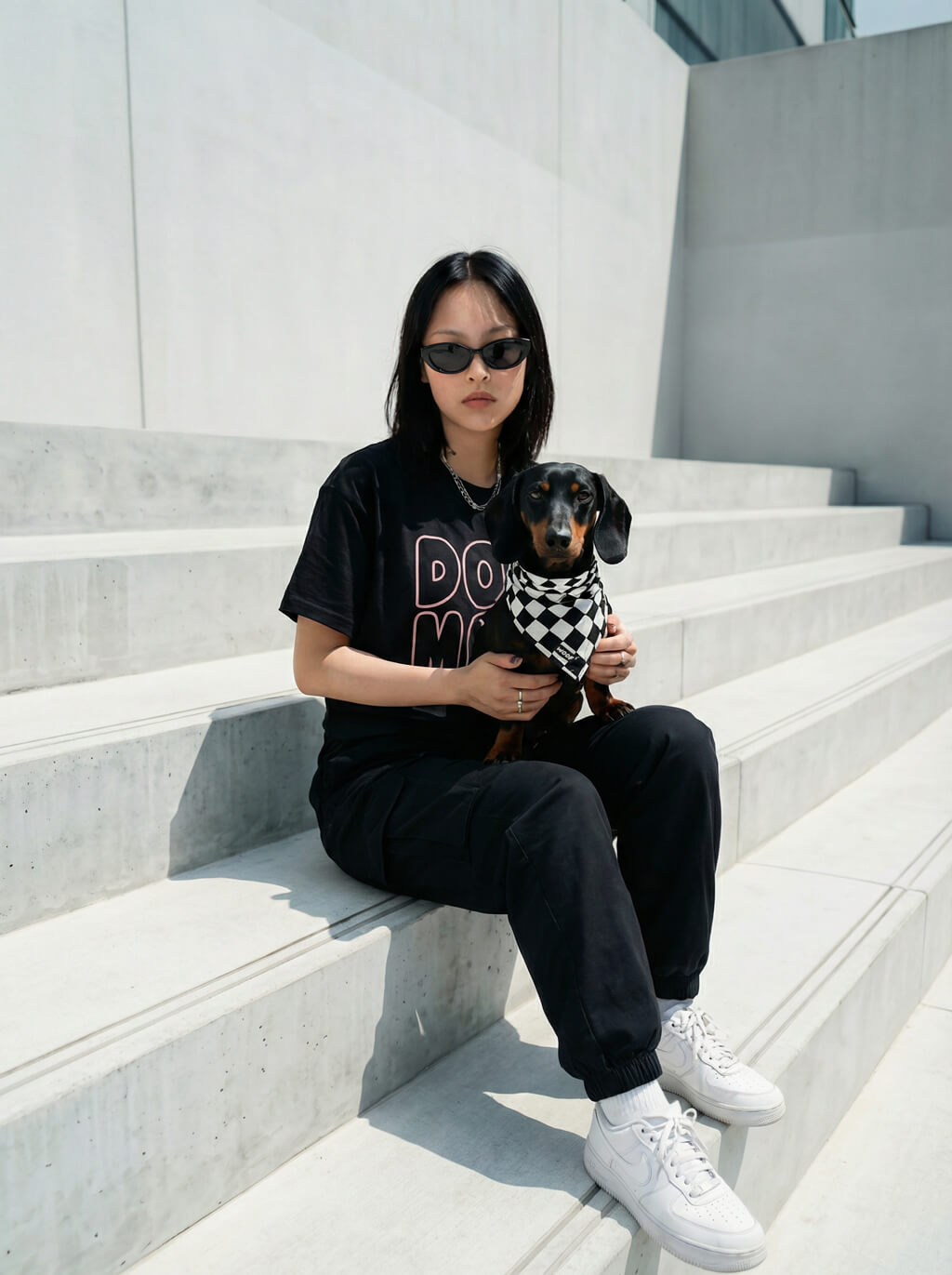 Timeless Checkered Dog Bandana