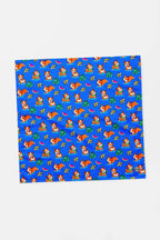 Tropical Corgi Paradise Pet Bandana Blue.