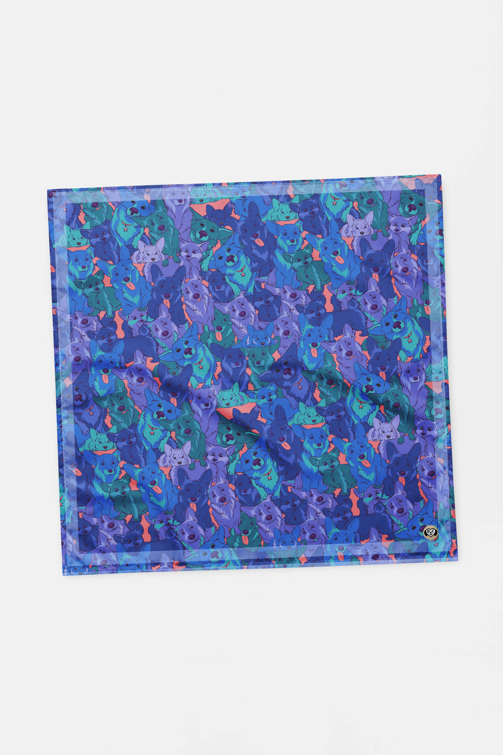 Dreamy Blues Pet Bandana - Dogloverclothing.com