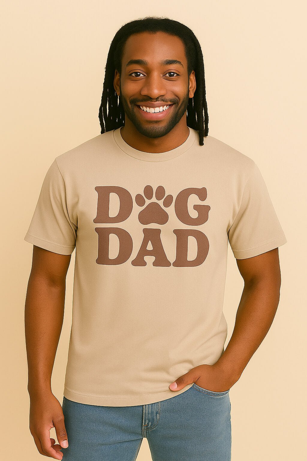 Soft Dog Dad T-Shirt - Dogloverclothing.com
