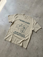 I work hard Heavyweight T-Shirt