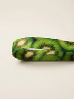 Kiwi Print Dog Collar & Leash Set