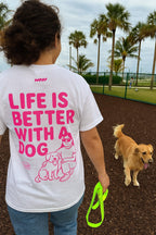 Soft Life is Better with a Dog T-Shirt.