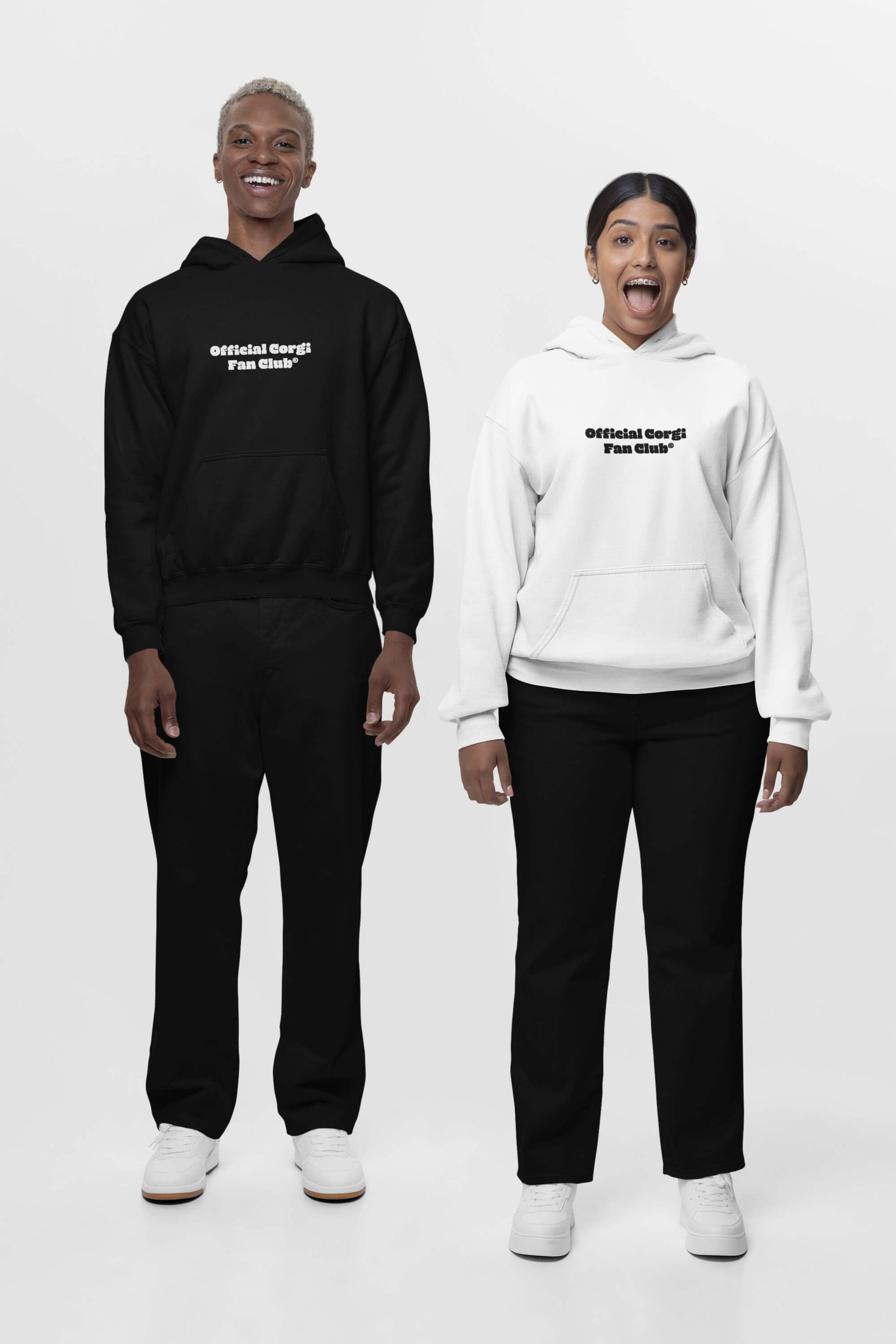 Official Corgi Fan Club© Premium Hoodie - Dogloverclothing.com