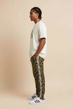 Camo Wide-Leg Unisex Paw Print Joggers