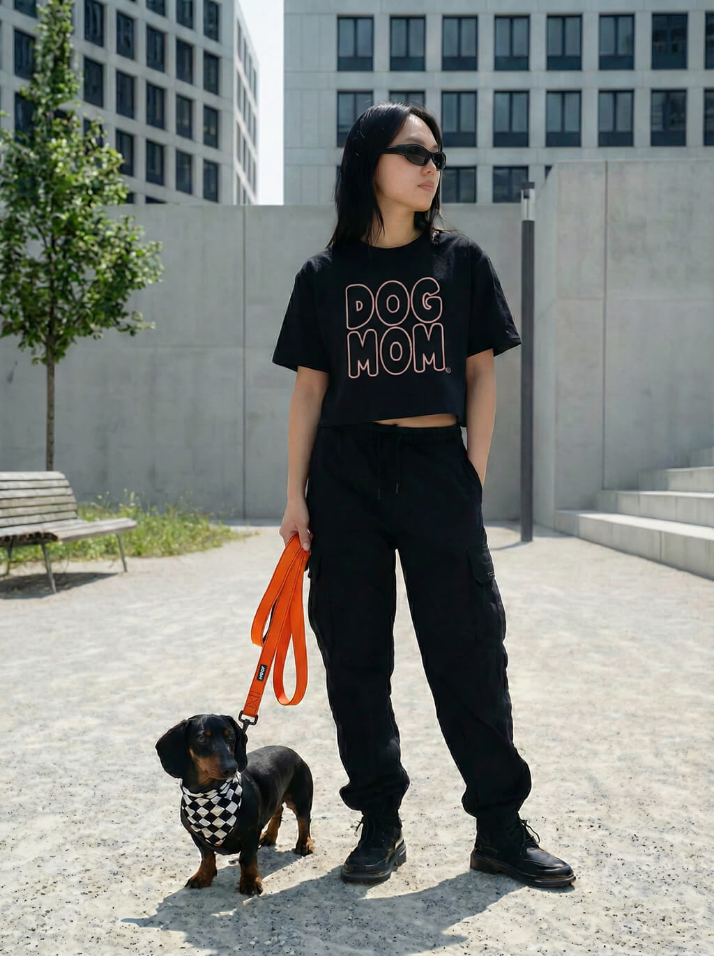 Timeless Checkered Dog Bandana