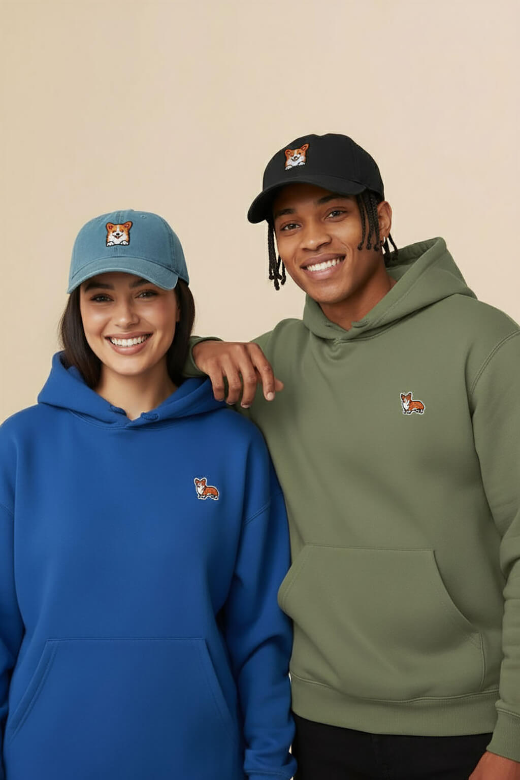 Iconic Corgi Denim Cap