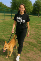 Relaxed Dog Walker© Unisex T-Shirt.