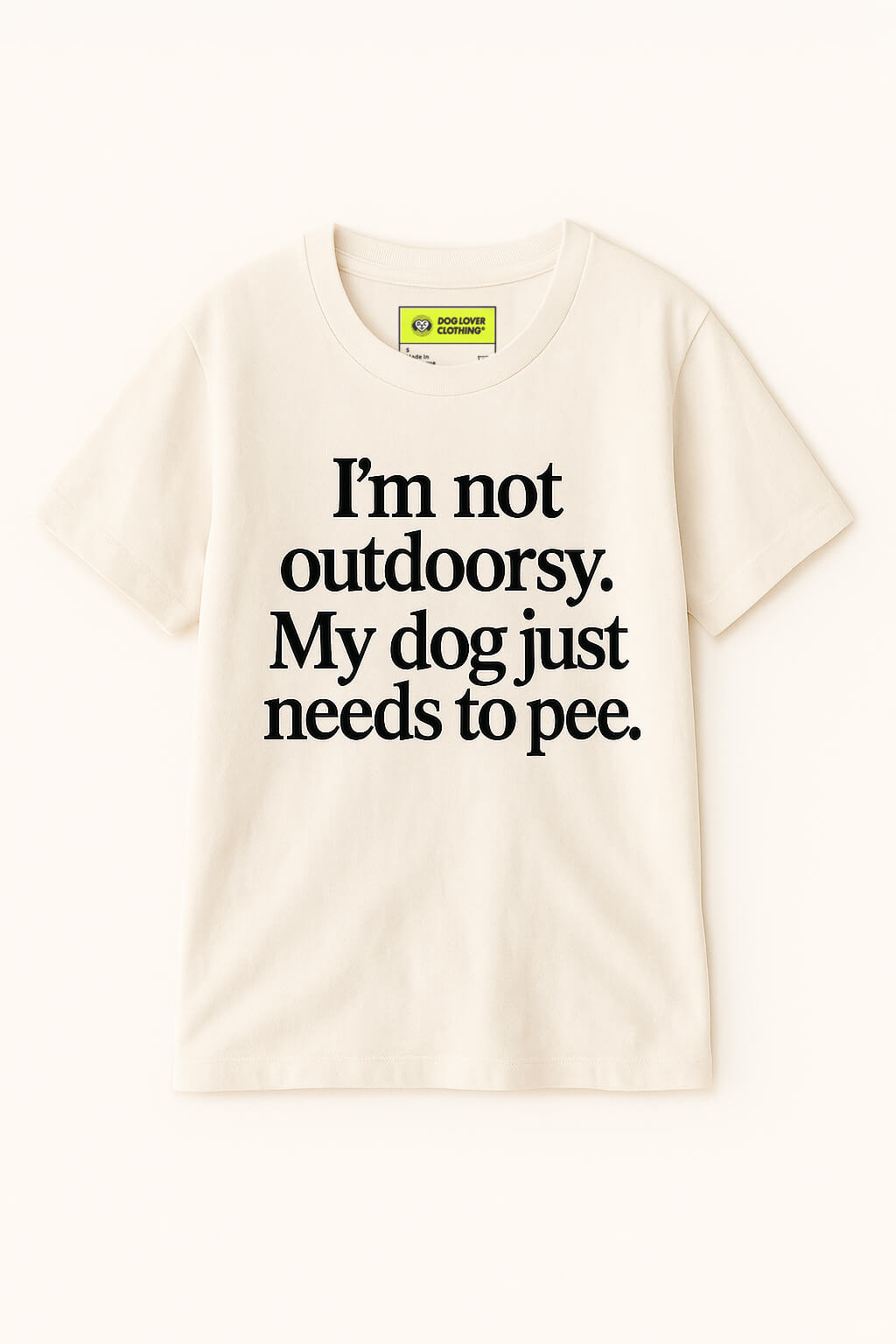 Funny Dog Outdoor Unisex T-Shirt