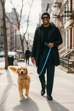 Sky Blue Dog Collar & Leash Set - WOOF