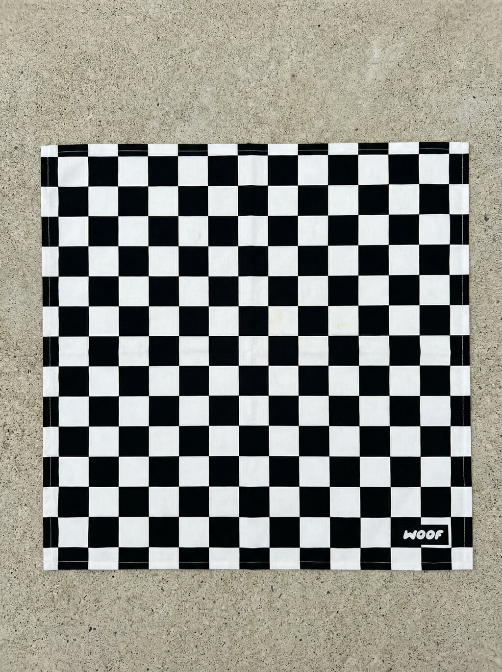 Timeless Checkered Dog Bandana
