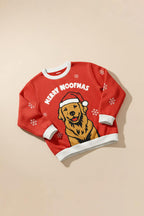 Handcrafted Golden Retriever Christmas Sweater