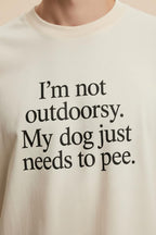 Funny Dog Outdoor Unisex T-Shirt