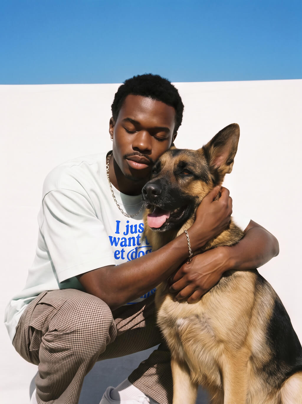 I Just Want To Pet Dogs Heavyweight T-Shirt