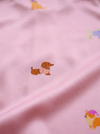 Pink Valentine's Day Dog Love Pajama Set