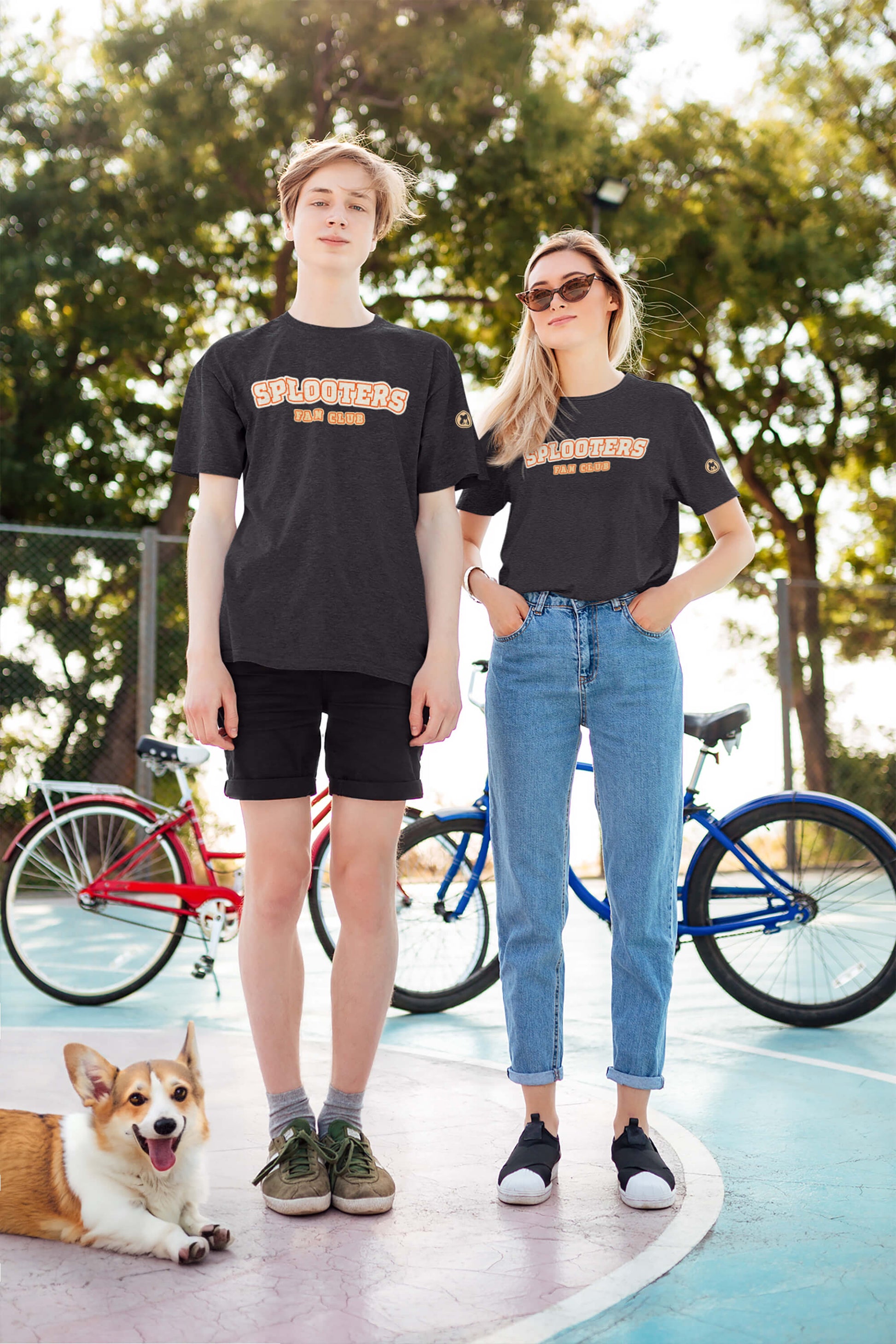 Official Splooting Corgi Fan Club Unisex T-Shirt - Dogloverclothing.com