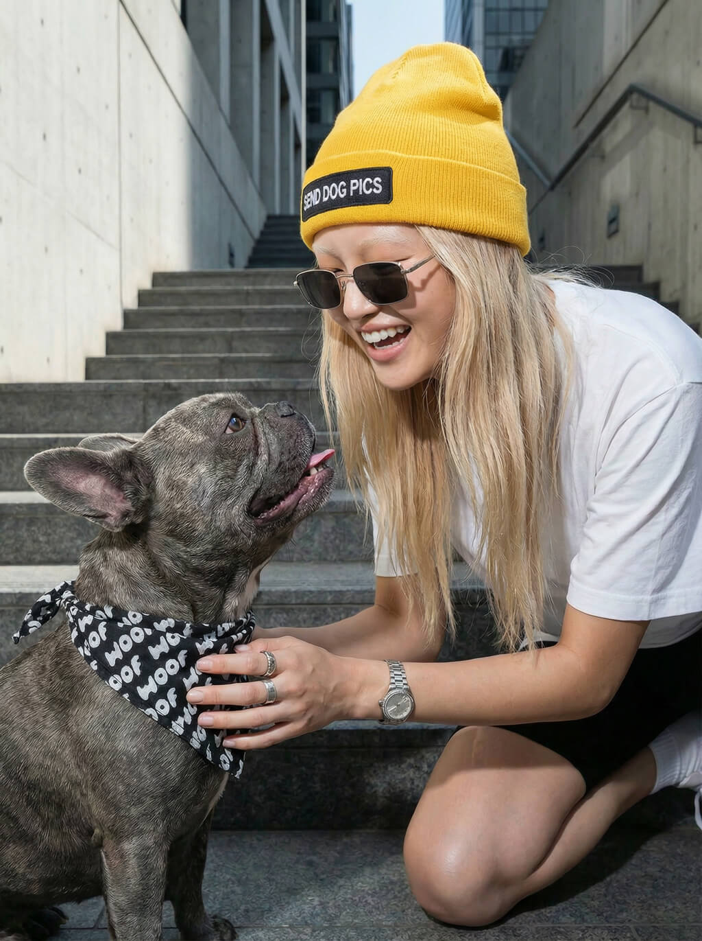 WOOF Logo Dog Bandana