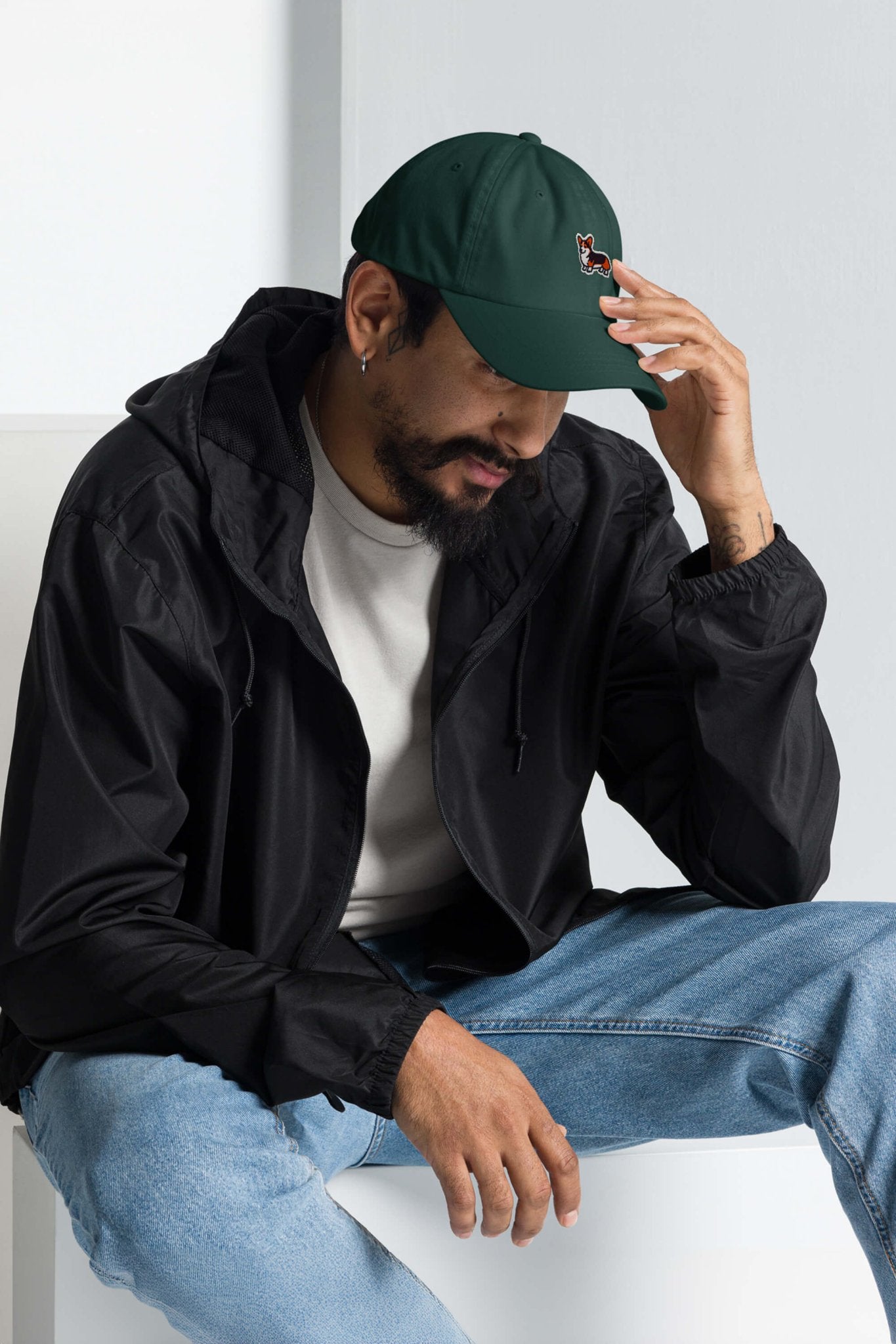 Iconic Tricolor Corgi Cap - Dogloverclothing.com