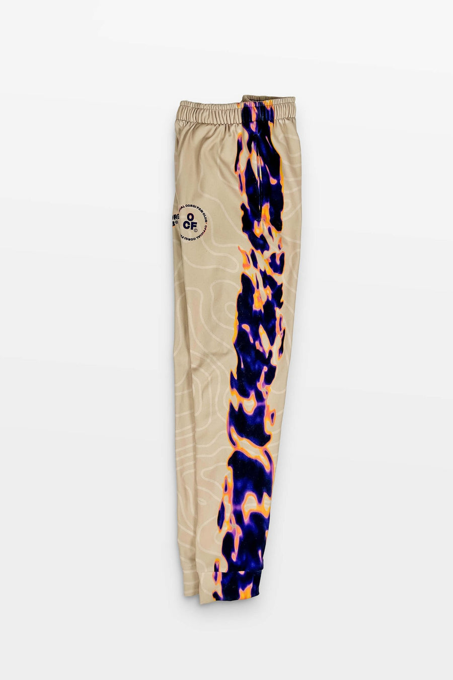 Profile view of the Official Corgi Fan Club Joggers from WOOF