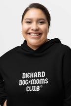 Diehard Dog Moms Club Supreme Crop Hoodie - Dogloverclothing.com