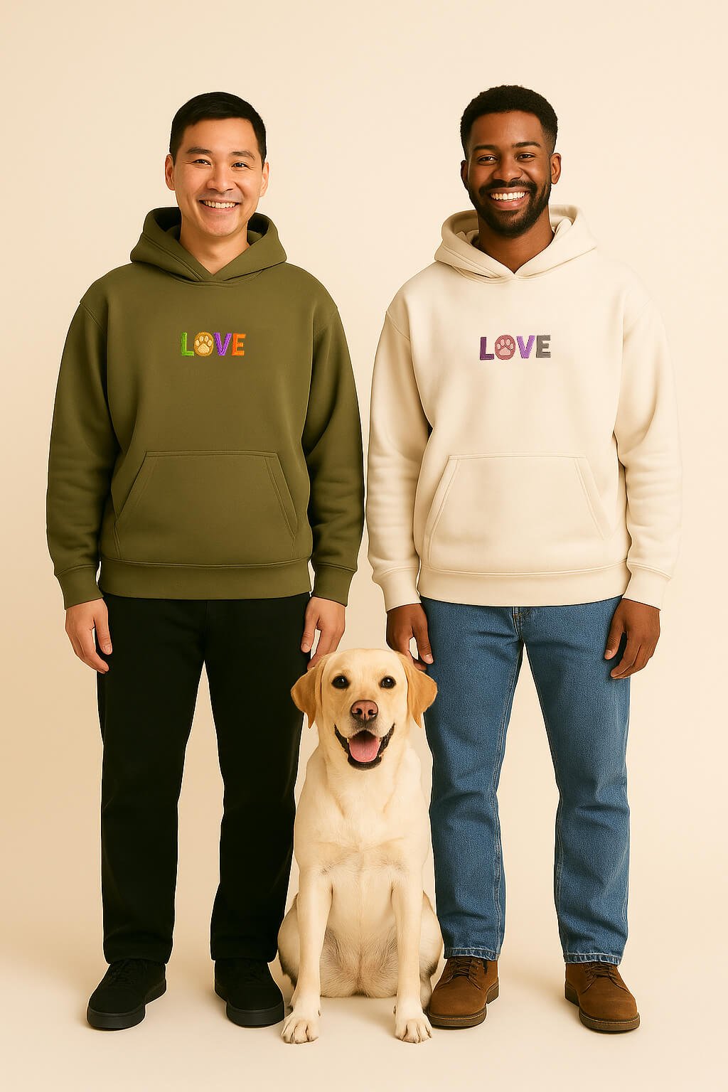 Super Soft Dog Love Hoodie.
