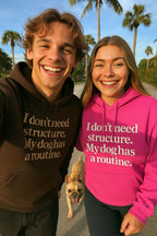 Funny No Structure Unisex Dog Hoodie.