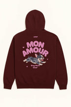 Cute Mon Amour Frenchie Hoodie.